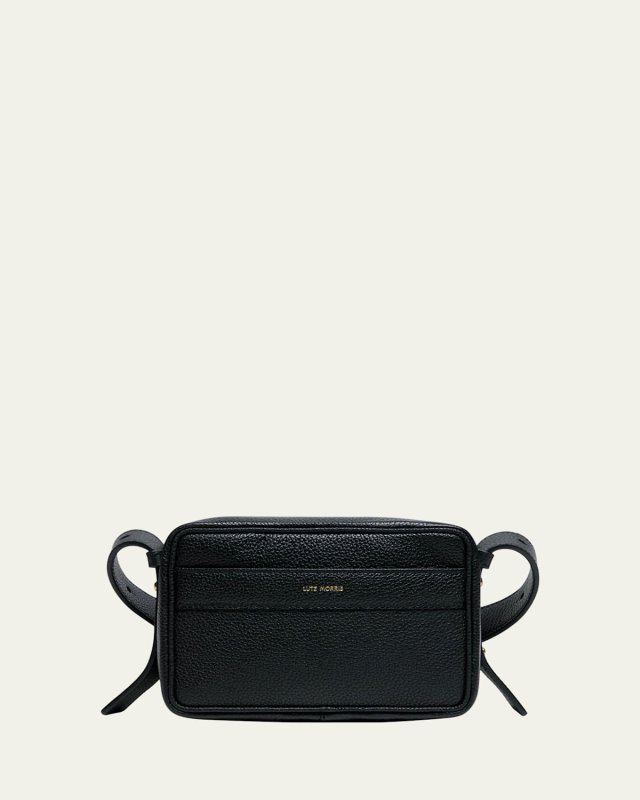 Maya Medium Frame Leather Crossbody Bag